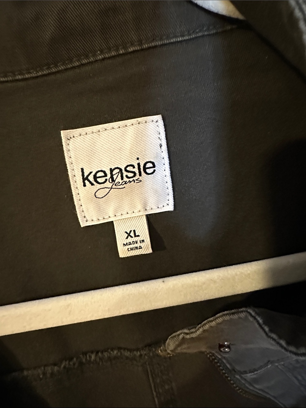 kensie Olive Green Utility Jacket | XL - Picture 2 of 15